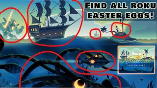 Water Movie Easter Eggs  Roku Nautical Theme Screensaver 1 hour [upl. by Sherborn975]