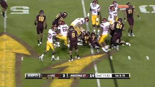 Vontaze Burfict vs USC 2011 [upl. by Llerod785]