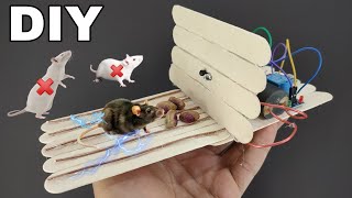 DIY Electric Mouse Trap at home  How to make Electronic Rat Trap [upl. by Sachi886]