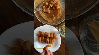 Chicken Satay with Peanut Sauce by Yes Chef [upl. by Yelnik444]