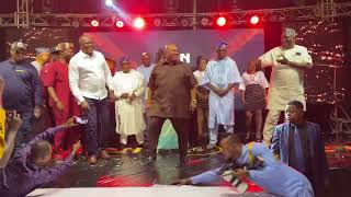 Watch Gov Adeleke dance to Davido forever [upl. by Dustin126]