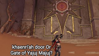 Genshin Impact 36  The Gate of Yajuj Majuj Or khaenriah door [upl. by Raycher]