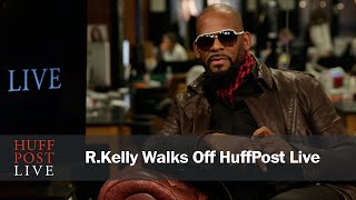 RKelly Walks Off HuffPost Live [upl. by Gelhar]