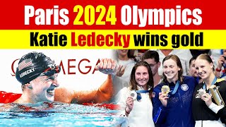 Paris 2024 Olympics Katie Ledecky wins gold Triathlon held in the Seine Guatemala earns 1st gold [upl. by Jallier]