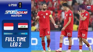 FULL MATCH  INDONESIA VS IRAK LEG 2 WORLD CUP QUALIFICATION [upl. by Blanch]