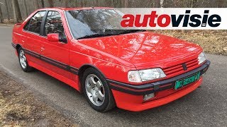 Peters Proefrit 24 Peugeot 405 Mi16 1991 [upl. by Allimrac]