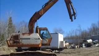 Drott 50 Excavator  April 142017 [upl. by Aenaj]