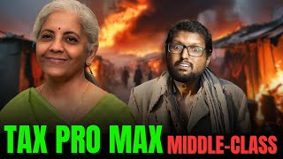 MIDDLE CLASS PAYING MORE TAXES THAN CORPORATE  Nirmala Sitharaman  Pradeep Kumar [upl. by Corine721]