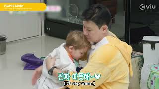 Baby Zen calls Sangmin Dad  Moms Diary EP 401  Viu ENG SUB [upl. by Koralie]