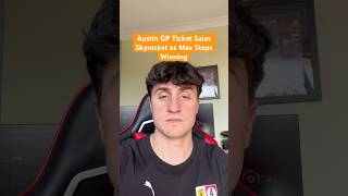 Austin GP Ticket Sales Skyrocket as Max Stops Winning austingp maxverstappen formula1 tickets [upl. by Akimit]