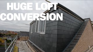 HUGE DORMER LOFT CONVERSION [upl. by Enilec]