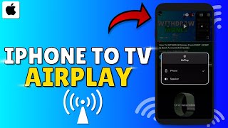 How To CONNECT IPHONE TO TV WIRELESSLY AIRPLAY  MIRROR IPHONE [upl. by Raimund]