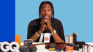 10 Things Travis Scott Cant Live Without  GQ [upl. by Alyakem]