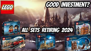 All Harry Potter LEGO Retiring 2024  Best Investing Tips [upl. by Camel767]