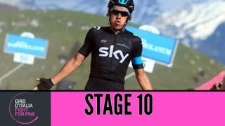 Giro dItalia 2013 Tappa  Stage 10 Official Highlights [upl. by Seidnac624]