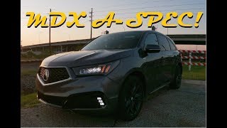 2020 Acura MDX ASpec SHAWD Review amp Drive  The Family Hauler With Attitude [upl. by Sheilah]