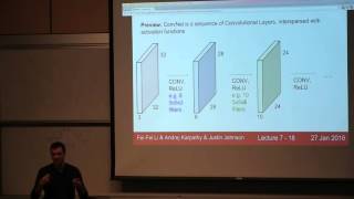 CS231n Winter 2016 Lecture 7 Convolutional Neural Networks [upl. by Ahc967]