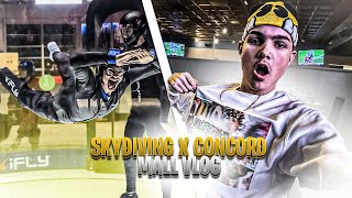 SKY DIVING x CONCORD MALL VLOG [upl. by Terena]