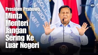 Prabowo Jangan Banyak Studi Banding ke Luar Negeri [upl. by Ayaladnot]