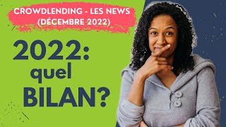 Le marché du crowdlending en 2022 ça vaut encore le coup 💸 [upl. by Alekal411]