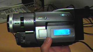 1999 Sony Digital8 camcorder review amp test [upl. by Kaye]