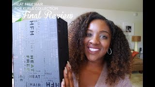 Heat Free Hair FOR KURLS  Final Review [upl. by Flora]