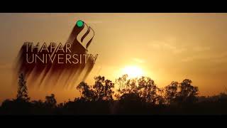 Thapar University campus tour  top ranked University in North India [upl. by Donica]