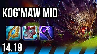 KOGMAW vs SYNDRA MID  Godlike  EUW Master  1419 [upl. by Shaylah764]