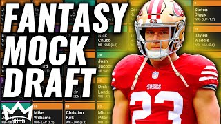 2024 Fantasy Football Mock Draft  12 Team  PPR Pick 1 [upl. by Ninazan43]