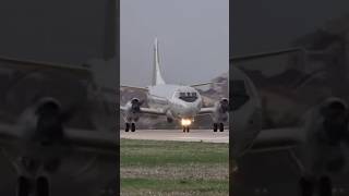 Lockheed P3C Orion Wet Takeoff p3orion aviation planespotting [upl. by Lacsap]