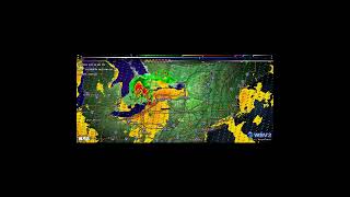 🚨 Mesoscale Alert 1628 Severe Threat for NY amp PA July 15 shorts WeatherAlert [upl. by Tahpos86]