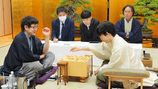 棋聖戦第1局 藤井聡太棋聖 山崎隆之八段に先勝 感想戦 [upl. by Zoara]