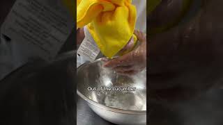 How to make Tzatziki sauce Shorts ChefsDoor Halal Shawarma Arab Food Cairo Mississauga [upl. by Dadinirt]