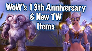 WoWs 13th Anniversary Unique Transmog amp New Timewarped Loot [upl. by Divan]