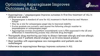 In the Know Optimized Management of Asparaginase Therapy in Acute Lymphoblastic Leukemia [upl. by Leraj680]