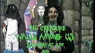 WFLD Channel 32  Son Of Svengoolie  quotThe Creature Walks Among Usquot Promo 1980 [upl. by Edecrem]