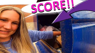 Scavenging For Free Food In The Trash  Dumpster Diving [upl. by Sisely]