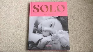 ♡Unboxing Jennie 제니 SOLO Photobook 솔로 포토북 Special Edition♡ [upl. by Nogem724]