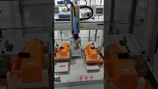 Screw fastening machine for locking two different screw types dual screw feeder system [upl. by Sharl921]