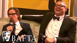 The Big Short wins Adapted Screenplay  BAFTA Film Awards 2016 [upl. by Tull]