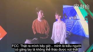 VIETSUB  180519  Nine Percent QuanZhou Fanmeeting  Fanmeeting Tuyền Châu Game part 2 [upl. by Sucramraj664]