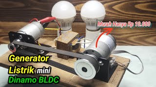 Generator mini motor 220 volt AC [upl. by Refotsirhc985]