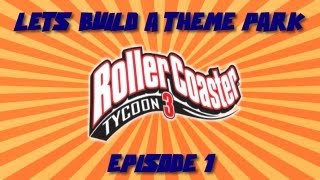 Roller Coaster Tycoon 3  Lets Build a Theme park [upl. by Connolly]