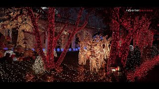 La Casa di Babbo Natale di Melegnano si riaccende con oltre 500mila luci [upl. by Ludlow289]