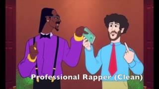 Professional Rapper Clean Lil Dicky ft Snoop Dogg [upl. by Naves76]