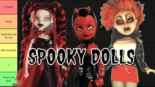 Ranking GothAltSpooky Dolls amp some Toys [upl. by Aelanna]