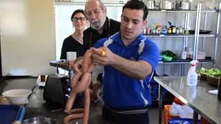 How to tie sausages with Harrison from Berry Butchery [upl. by Yehudit385]