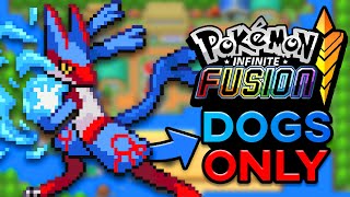 Pokemon Infinite Fusion Dog Like Pokemon Only Fangame [upl. by Eniamzaj]