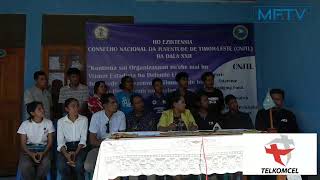 LIVE CONCELHO NASIONAL JOVENTUDE TIMOR LESTE HALAO CONFERENCIA IMPRENSA [upl. by Subir]