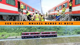 KAZI IMEPAMBA MOTO SGR MWANZA  ISAKA RELI YAPITISHA KIBERENGE SHINYANGA  SIMIYU [upl. by Bernice]